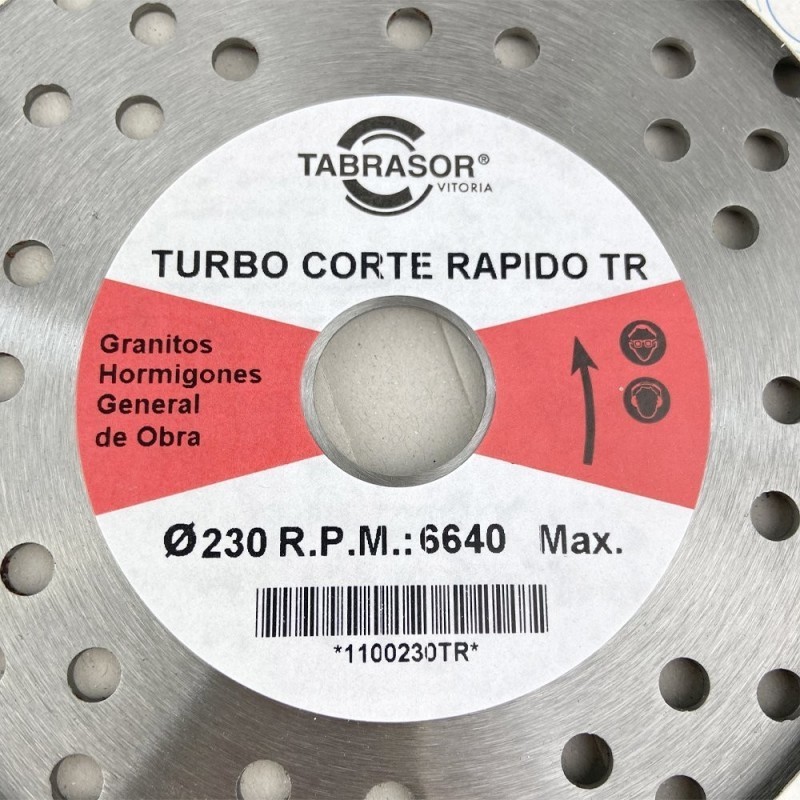 GENERAL DISC WORK 230X3.2X22X2 H TABRASOR